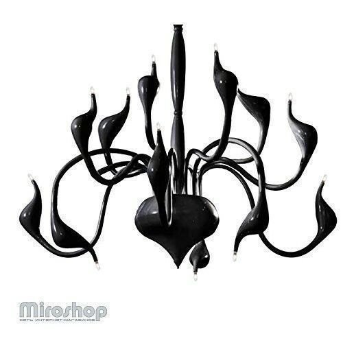 Люстра Azzardo AZ1017 Snake (black) (MD6230-12-BK) (15439)