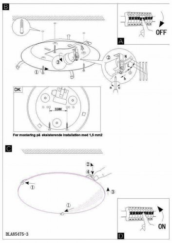 Люстра Eglo 87284 Junior 1 (31222)