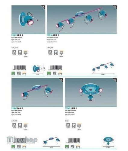 Спот Eglo 95942 Laia 1