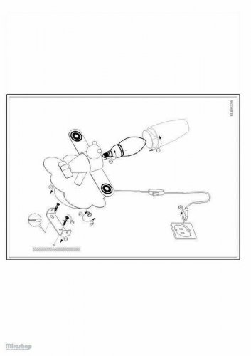 Бра Eglo 93186 Siro 1