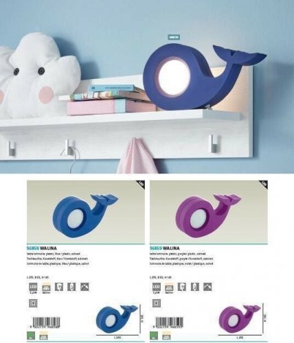 Настільна лампа Eglo 96858 Walina (95754)