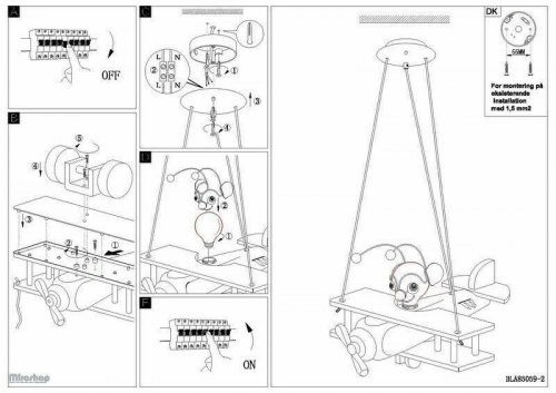 Люстра Eglo 85059 Airman (31220) 