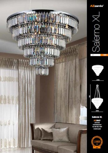 Люстра Azzardo AZ2927 Salerno XL