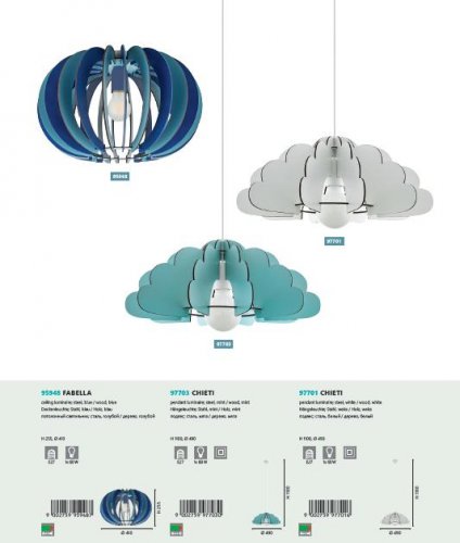 Люстра Eglo 97701 CHIETI (12925)