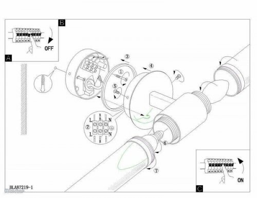 Світильник для ванною Eglo 87222 Palmera (31314)