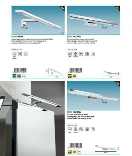 Світильник для ванною Eglo 92095 Imene (44278)