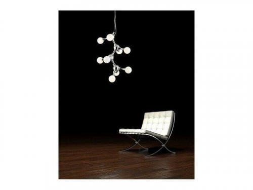 Люстра Azzardo AZ0109 Neurono (MP6199-9-CH-WH) (16026)