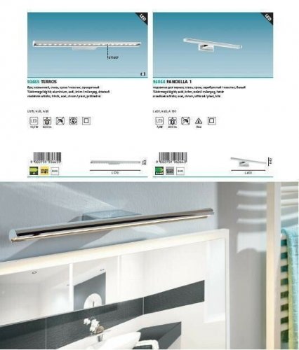 Світильник для ванною Eglo 96064 Pandella 1 (89395)