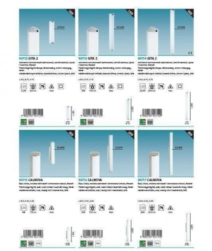 Світильник для ванною Eglo 94713 Gita 2 (83103)