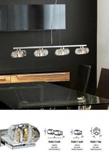 Люстра Azzardo AZ0492 Rubic 4 top (1798-4X) (15585)