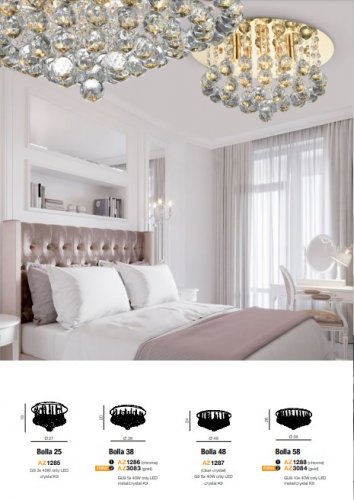 Люстра Azzardo AZ3084 Bolla 58 (gold)