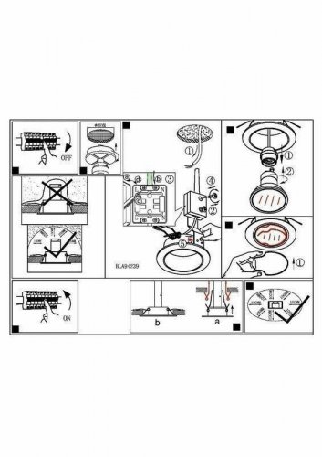 Світильник точковий Eglo 94405 Peneto (82899)