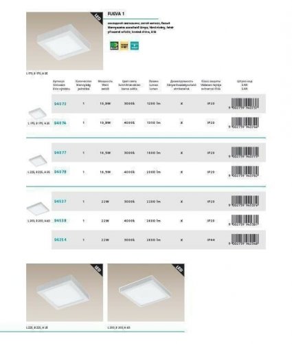 Світильник точковий Eglo 94073 Fueva 1 (72157)