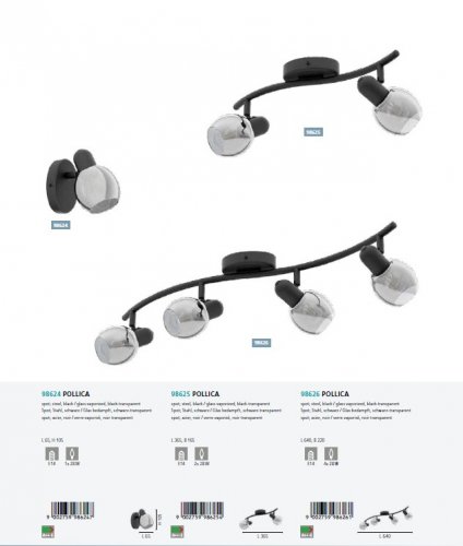 Спот Eglo 98625 POLLICA (26443)