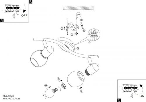 Спот Eglo 98625 POLLICA (26443)