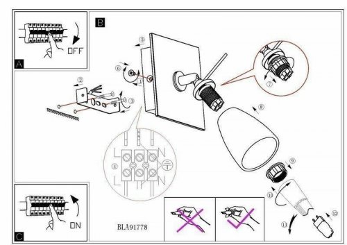 Спот Eglo 91778 Katoro
