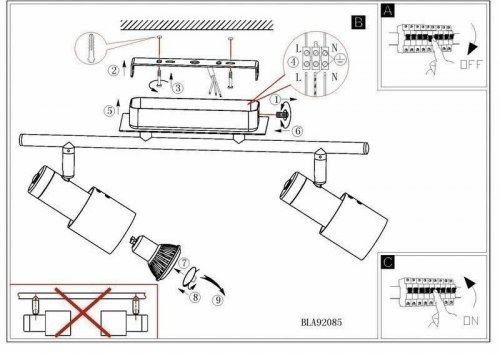Спот Eglo 92085 Davida (44271)