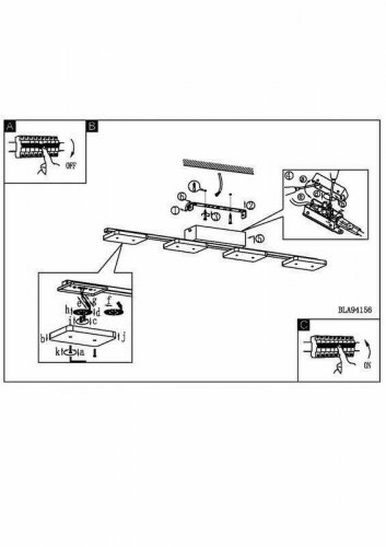 Спот Eglo 92594 Ribolla (44403)