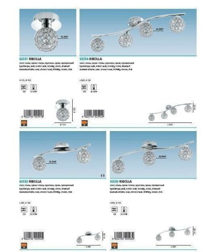 Спот Eglo 92594 Ribolla (44403)