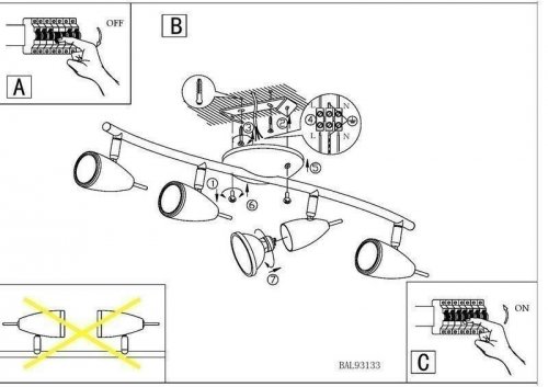 Спот Eglo 93133 Riccio 2 (64083)