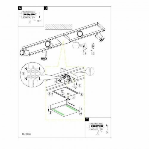 Спот Eglo 93679 Zeraco (69361)