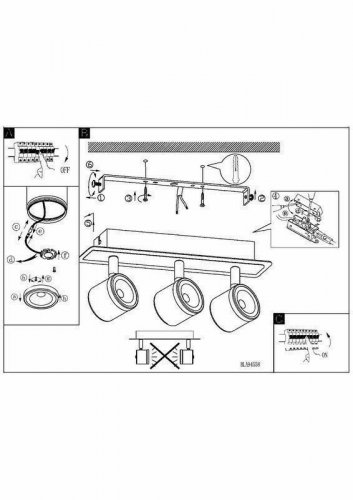 Спот Eglo 94558 Pierino 1