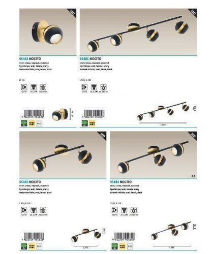 Спот Eglo 95484 Nocito (89404)