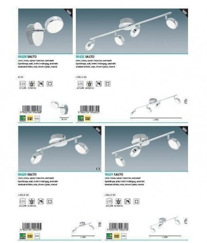 Спот Eglo 95629 Salto (89379)