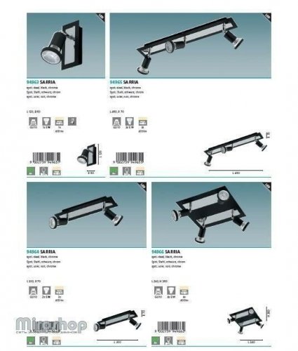 Спот Eglo 94964 Sarria (89366) 