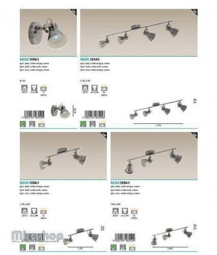 Спот Eglo 96555 Seras (95960) 