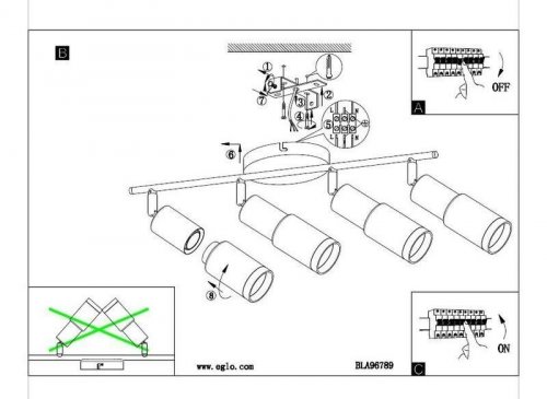 Спот Eglo 96789 Vedra (95968)