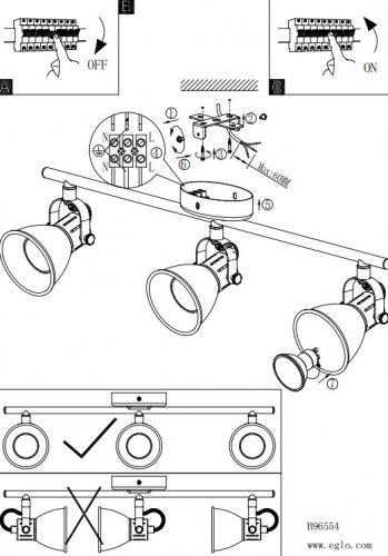 Спот Eglo 98395 SERAS