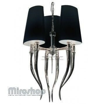 Люстра Azzardo AZ1345 Diablo 3 (black) (AD8074-3-BK-CH) (15277)