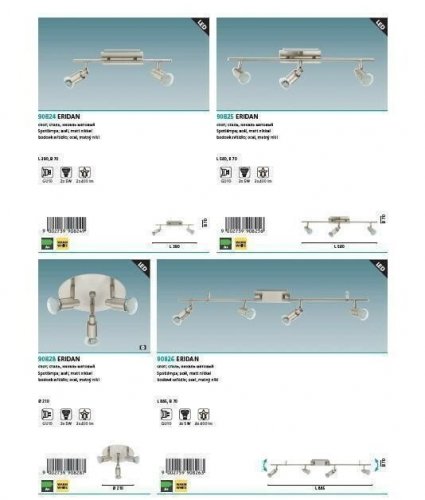 Спот Eglo 90826 Eridan (37478)