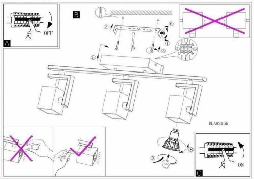 Спот Eglo 93156 Manao 1