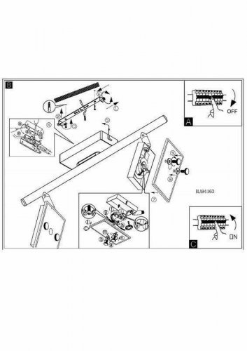 Спот Eglo 94163 Ervas