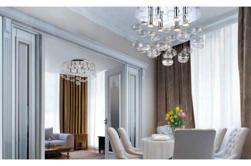 Люстра Azzardo AZ2572 Luvia (clear) 