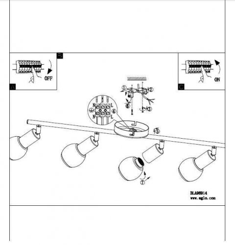 Спот Eglo 96914 Vedra (95974)
