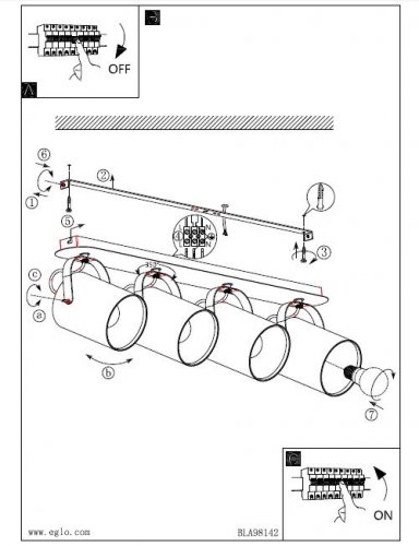 Спот Eglo 98142 VILLABATE (26232)