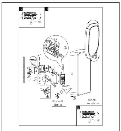 Спот Eglo 97691 PALOMBARE (12699)