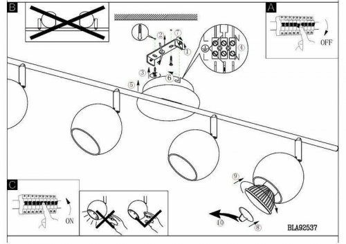 Спот Eglo 92537 Sancho 1