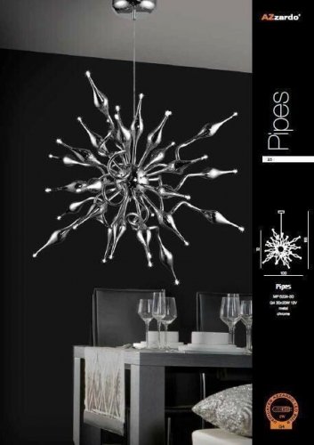 Люстра Azzardo AZ0040 Pipes (MP6224-30-CH) (16033)