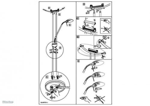 Торшер Eglo 85971 Baya (37781) 