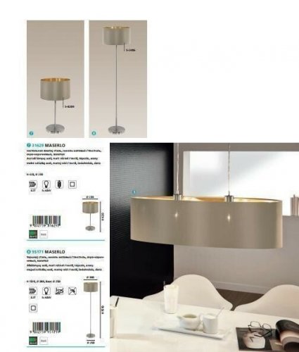 Торшер Eglo 95171 Glossy (83211)