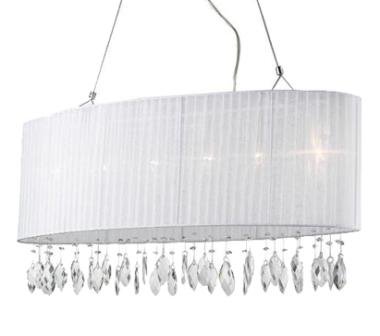 Люстра Azzardo AZ0757 Sidney oval (white) (1982-6P-WH) (15679)