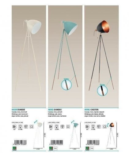 Торшер Eglo 49338 Dundee (74541)