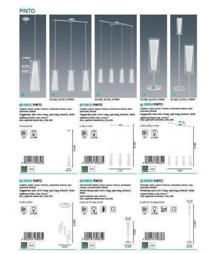 Торшер Eglo 89836 Pinto (37895)