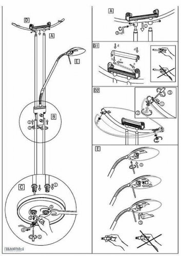 Торшер Eglo 85974 Baya (37783)