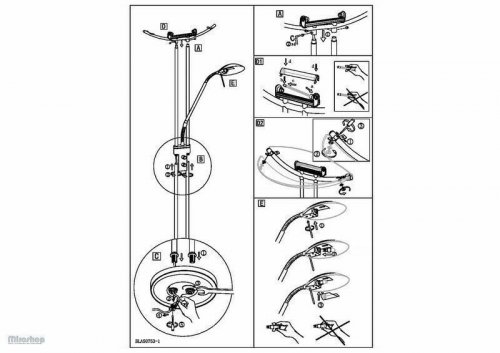 Торшер Eglo 85976 Baya (37784)