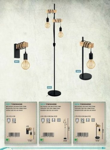 Торшер Eglo 32919 Townshend (12682) 